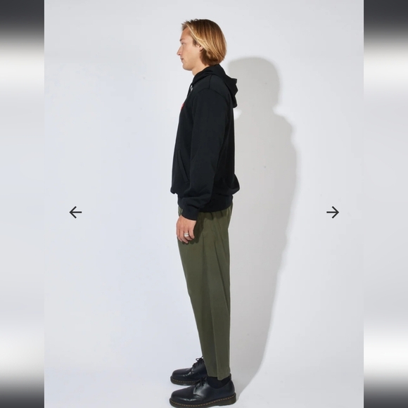 Comme Des Garçons PLAYBlack/Red Heart Play Hooded Sweatshirt Retails $350 - Picture 4 of 12